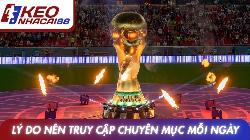 Lịch thi đấu 13 Lý do nên truy cập chuyên mục mỗi ngày