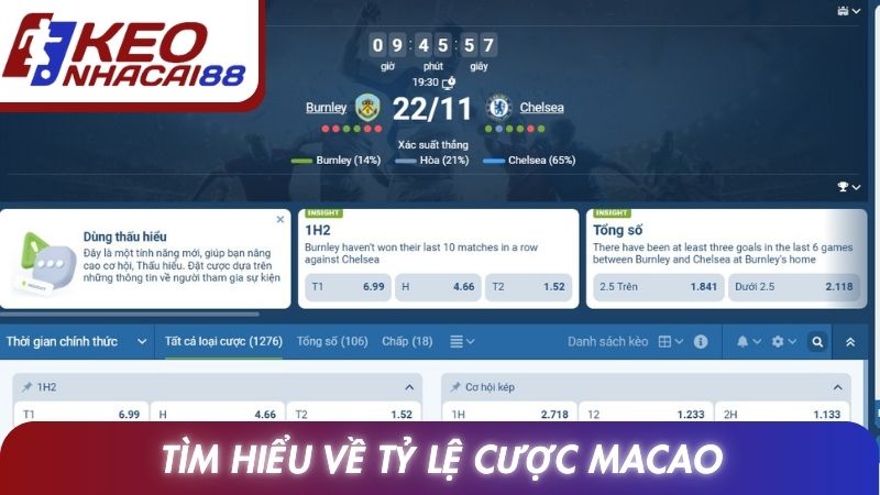 Tỷ Lệ Cược Macao: Cách Đọc Và Phân Tích Dữ Liệu Rõ Ràng 2 Tìm hiểu về tỷ lệ cược Macao